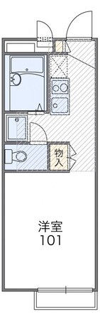 レオパレスエミール戸田Ａの物件間取画像